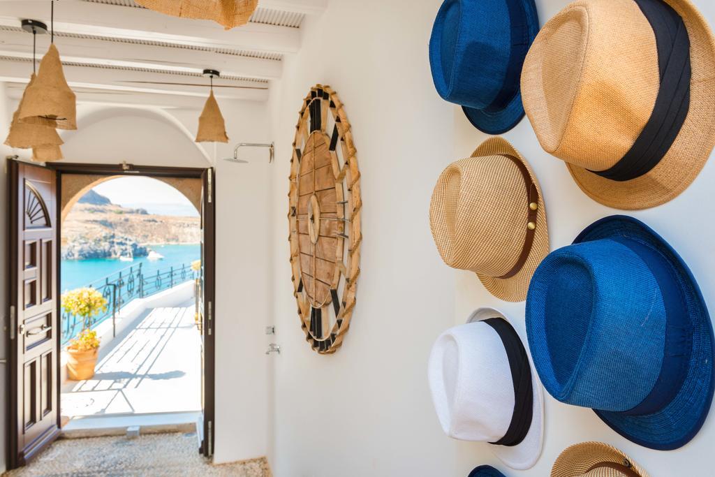 Lindos Shore Summer House With Jacuzzi And Sea View !!! 외부 사진