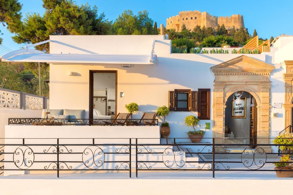 Lindos Shore Summer House With Jacuzzi And Sea View !!! 외부 사진