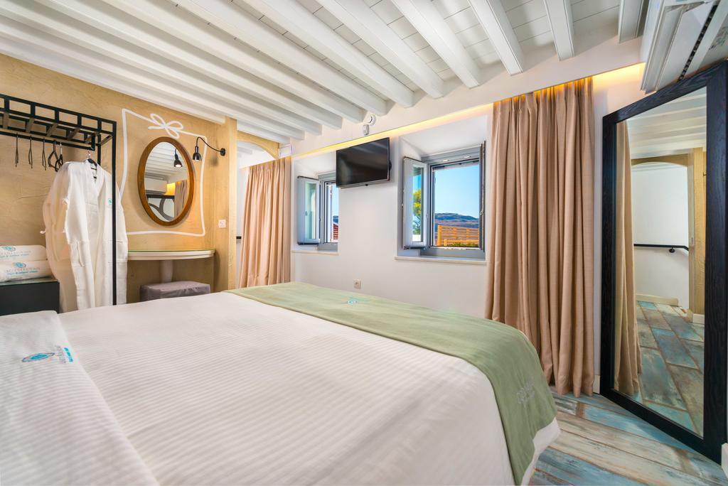 Lindos Shore Summer House With Jacuzzi And Sea View !!! 외부 사진